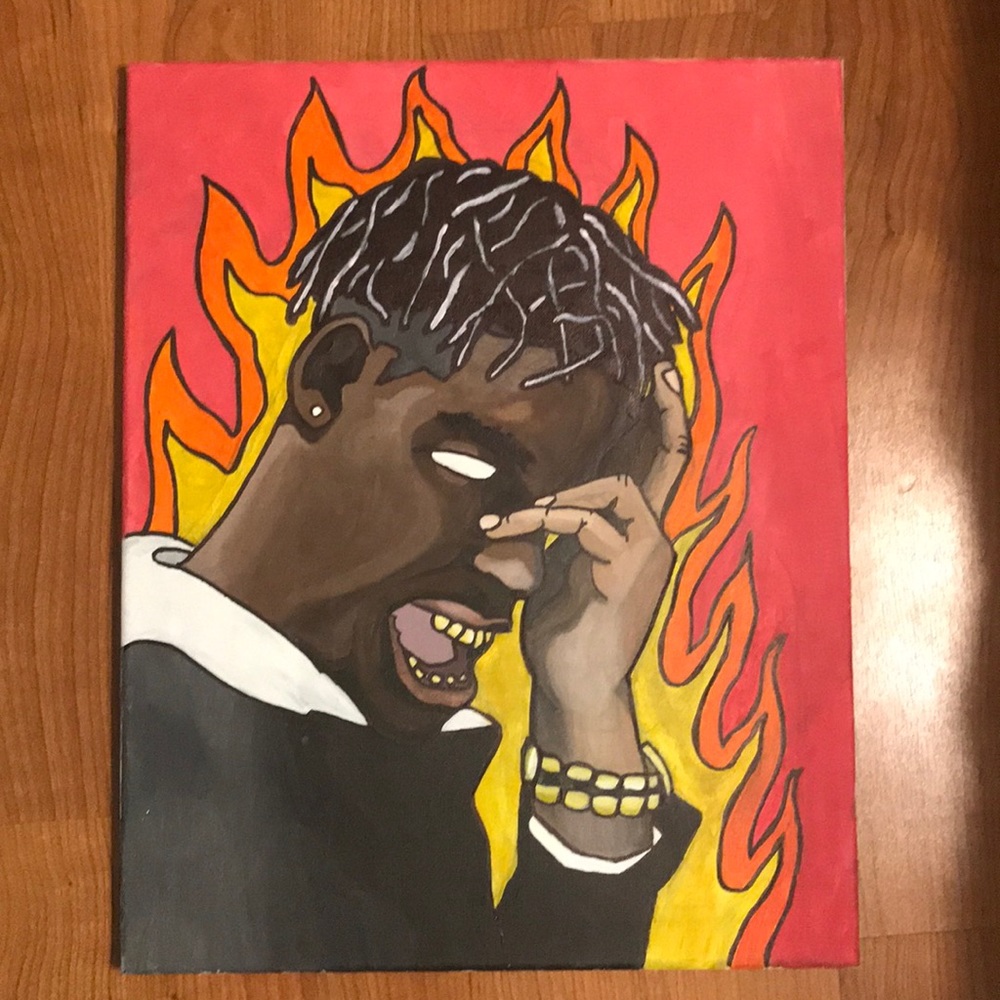 Travis Scott Painting